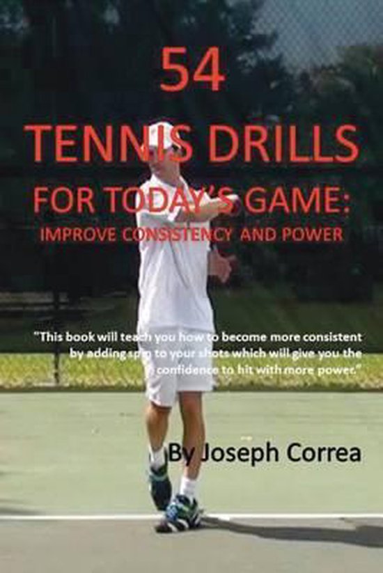 54 Tennis Drills for Today's Game - cover