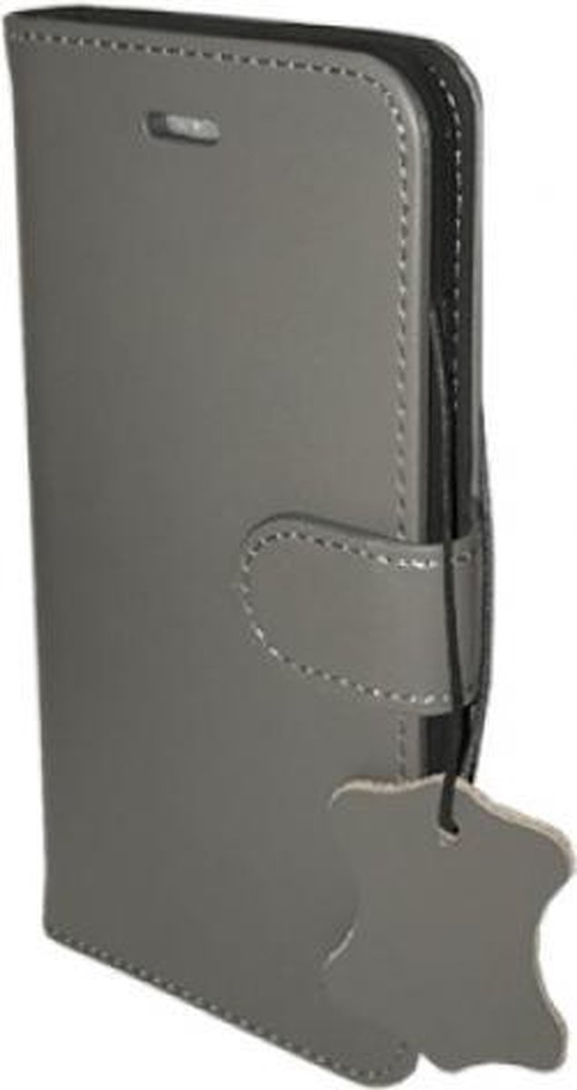 Samsung Galaxy A3 2017 Premium Leather wallet case Grey