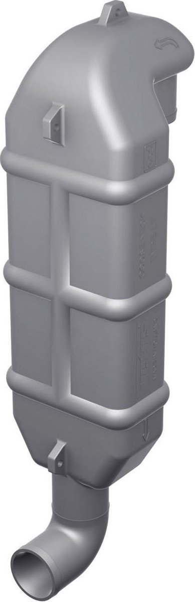 VETUS WLOCKLT Zwanenhals voor Uitlaatslang Ø 45 mm