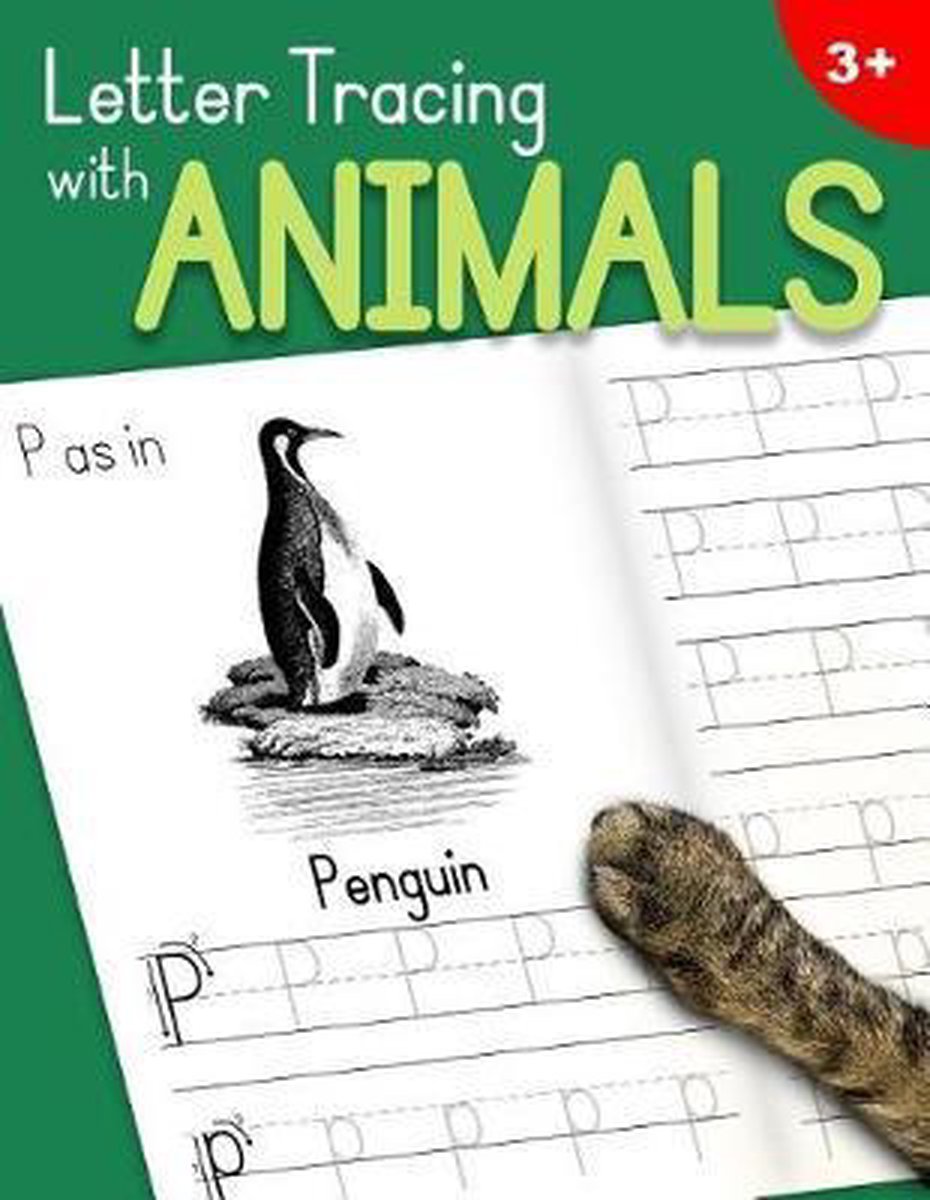 Letter Tracing With Animals van Dr Ashley Thomas