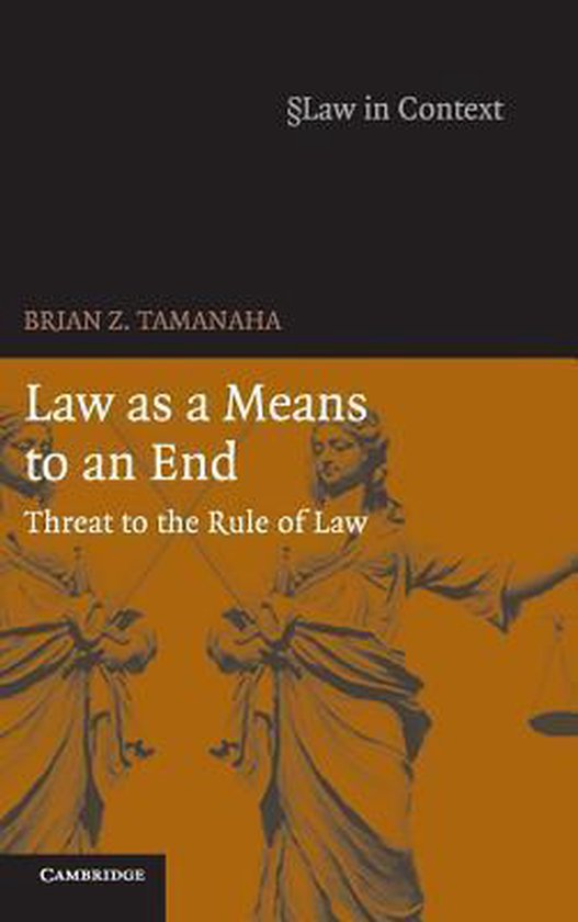 Law as a Means to an End - cover