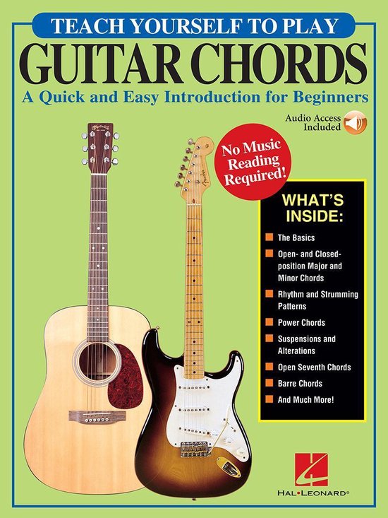 Teach Yourself to Play Guitar Chords - cover
