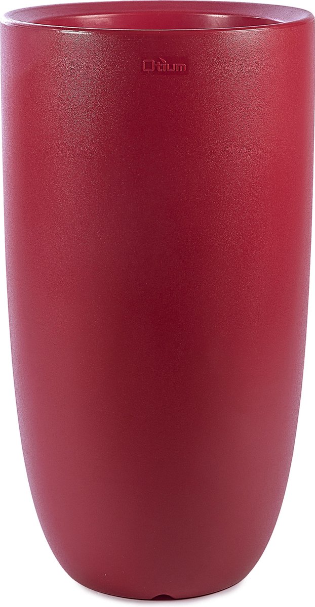 Otium bloempot dubbelwandig Amphora 75 cm rood