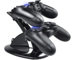 Creartix - Dubbel Dock Lader Voor Controller PS4 PS4 Slim PS4 Pro - Charger Controller PS4 - Laadstation PS4