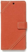 Zenus hoesje voor Nexus 5 Cambridge Diary Series - Orange