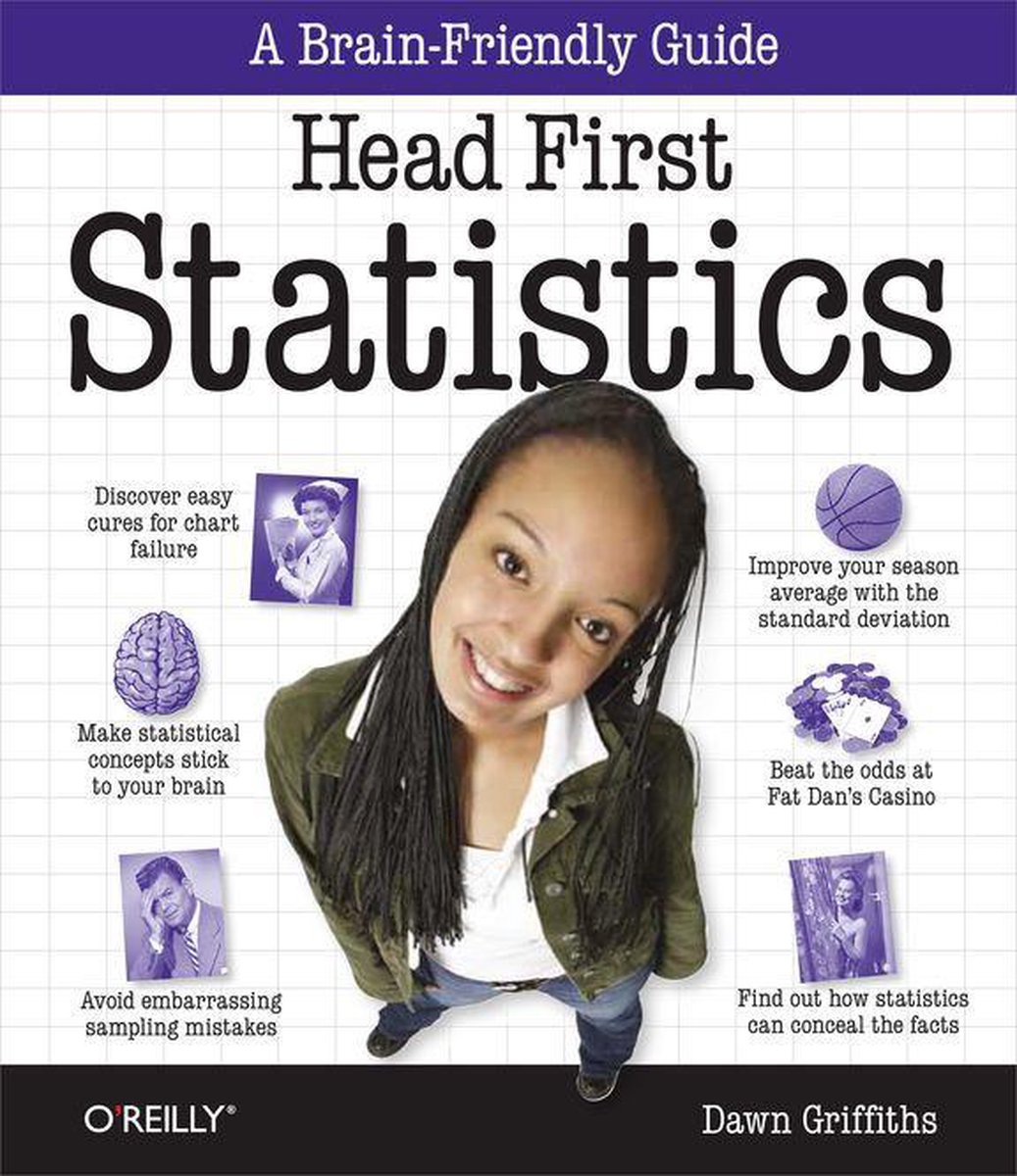 Omslag van Head First Statistics