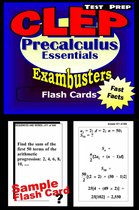 Exambusters CLEP - CLEP Precalculus Test Prep Review--Exambusters Flash Cards