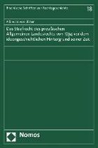 Das Strafrecht Des Preussischen Allgemeinen Landesrechts Von 1794 VOR Dem Ideengeschichtlichen Hintergrund Seiner Zeit