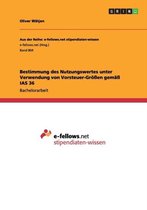 Bestimmung des Nutzungswertes unter Verwendung von Vorsteuer-Groessen gemass IAS 36