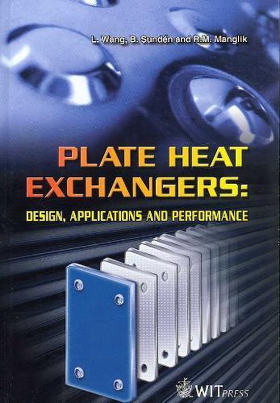 Boek 'Plate Heat Exchangers: Design, Applications and Performance' met illustratie van meerdere warmtewisselaars.