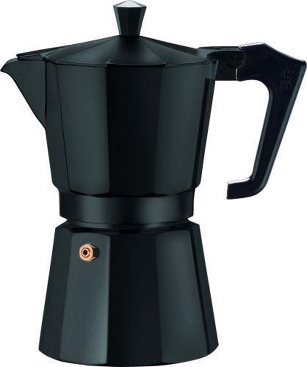 PEZZETTI Italexpress Moka pot 0,3 l Zwart