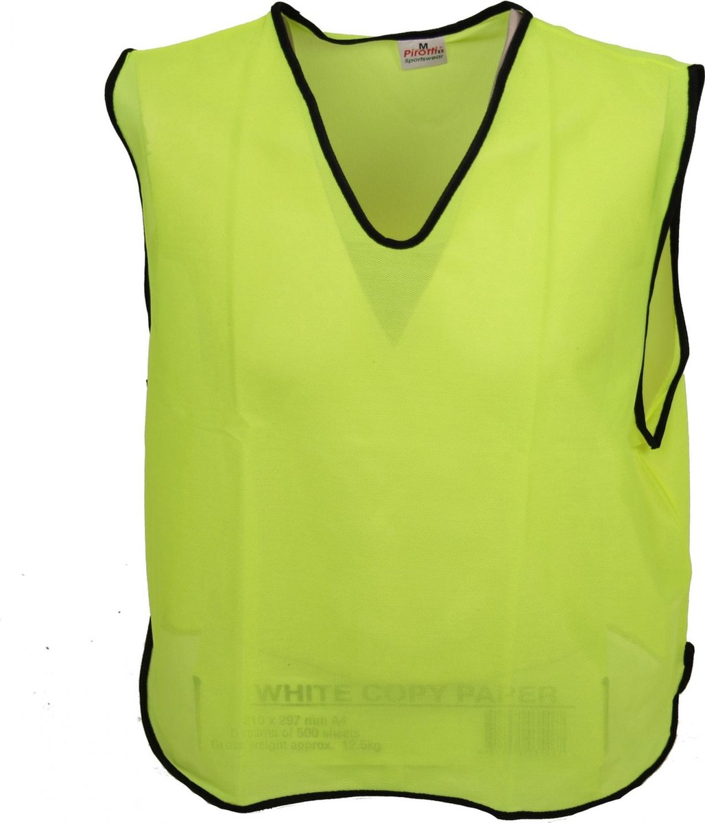 Pirotti Trainingshesje Basic Unisex Geel Maat 176