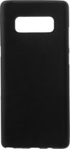 Shop4 - Samsung Galaxy Note 8 Hoesje - Zachte Back Case Mat Zwart