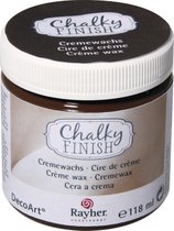 CHALKY FINISH DECOART RAYHER CREMEWAX DONKERBRUIN 118ml