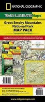 National Geographic Trails Illustrated Topographic Maps Great Smoky Mountains National Park Map Pack