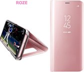 Clear View Stand Cover voor de Samsung Galaxy S8 Plus _ Roze