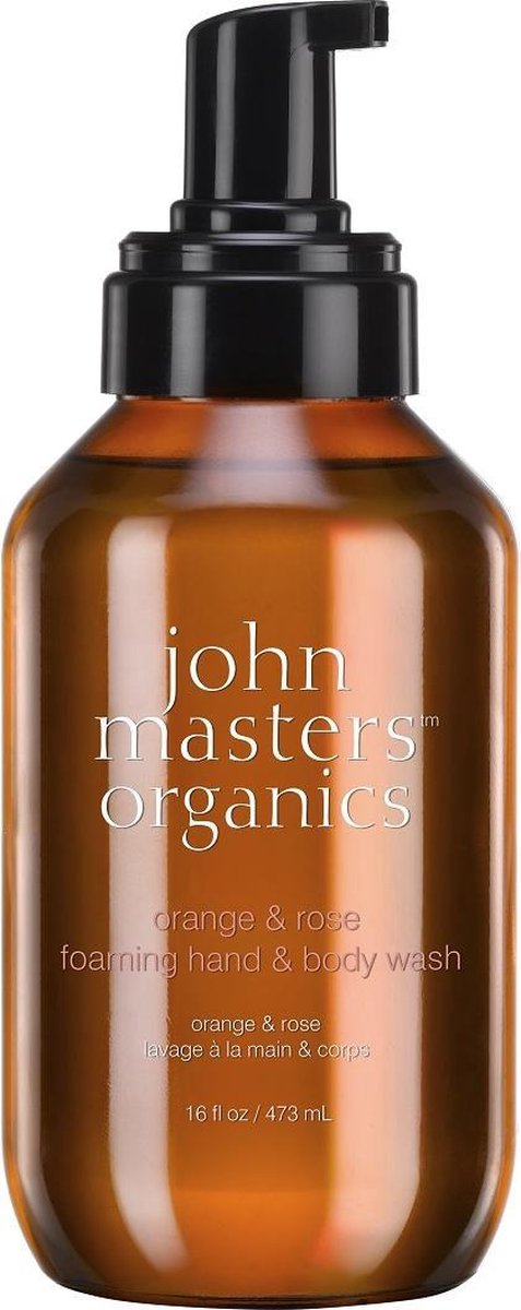 John Masters Organics Mousse Skincare Bodycare Orange & Rose Foaming Hand & Body Wash