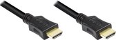 Alcasa 4514-005, 0,5 m, HDMI Type A (Standard), HDMI Type A (Standard), Noir