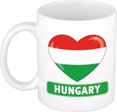 Hartje Hongarije mok / beker 300 ml