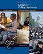 Becoming An Effective Policy Advocate