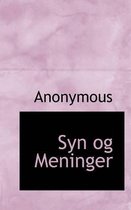 Syn Og Meninger