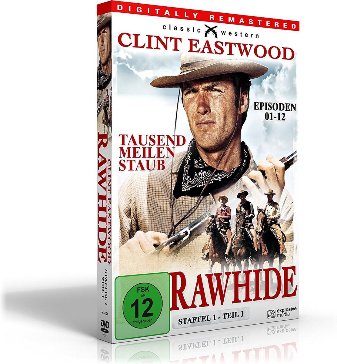 Rawhide - Tausend Meilen Staub - Season 1.1/3 DVD