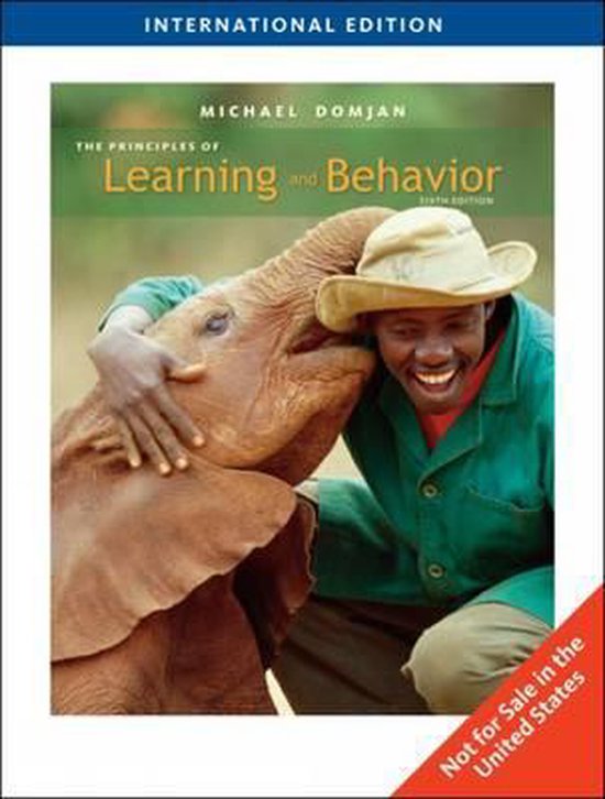 The Principles of Learning and Behavior | 9780495804611 | Michael Domjan | Boeken | bol.com