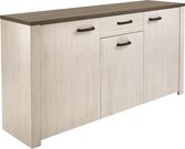 Kesta - Marquis Dressoir3-deurs - Grijs/Bruin/Wit