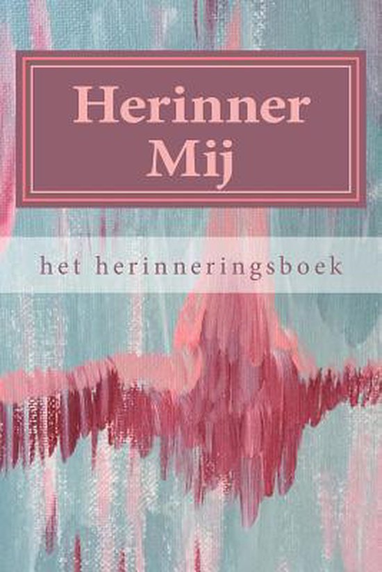 Herinner Mij - cover
