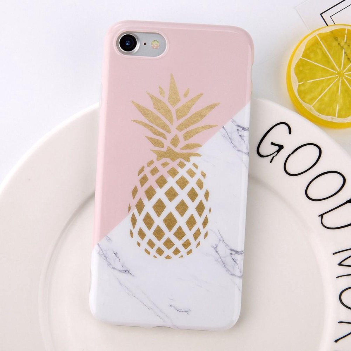 Marmer Pineapple TPU Apple iPhone 6 / 6s Hoesje | bol.com