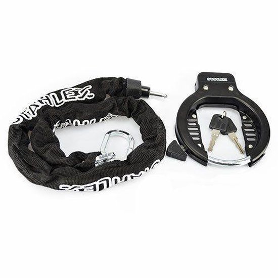 Stahlex Ringslot met insteekketting - 90 cm - Canvas beschermhoes - Beveiligingssleutel van Stahlex — afbeelding 3