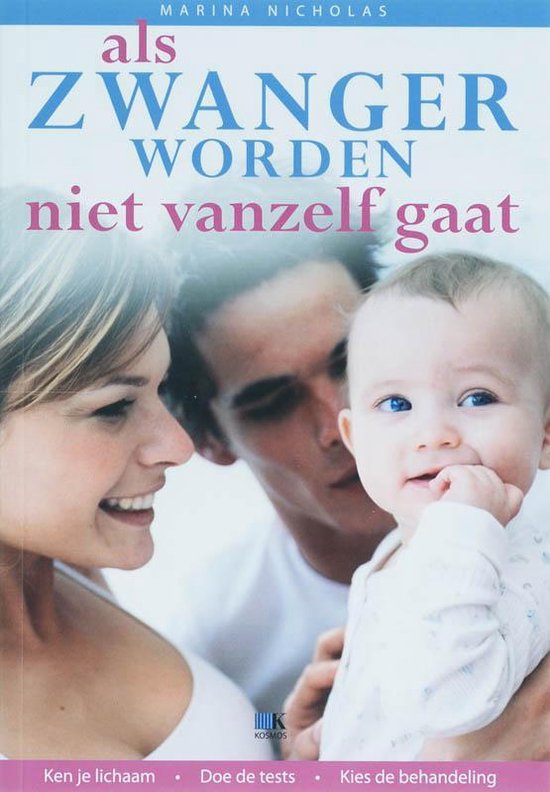 Cover van het boek 'Als zwanger worden niet vanzelf gaat' van M. Taranissi en Marina Nicholas