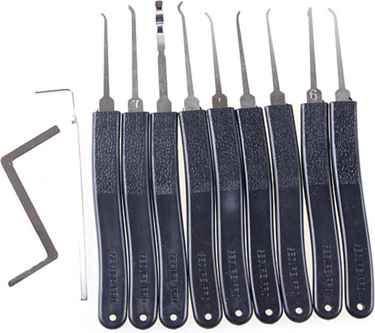 Lock pick set 9 picks 2 tension wrenches lockpick