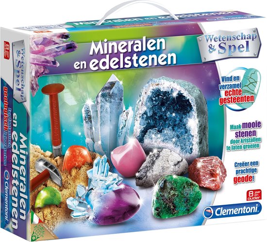 Clementoni - Mineralen en Edelstenen - wetenschap & spel | bol.com