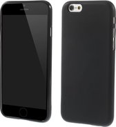 geschikt voor Apple iPhone 6 | 6s TPU Case Hoesje Anti-fingerprint Zwart