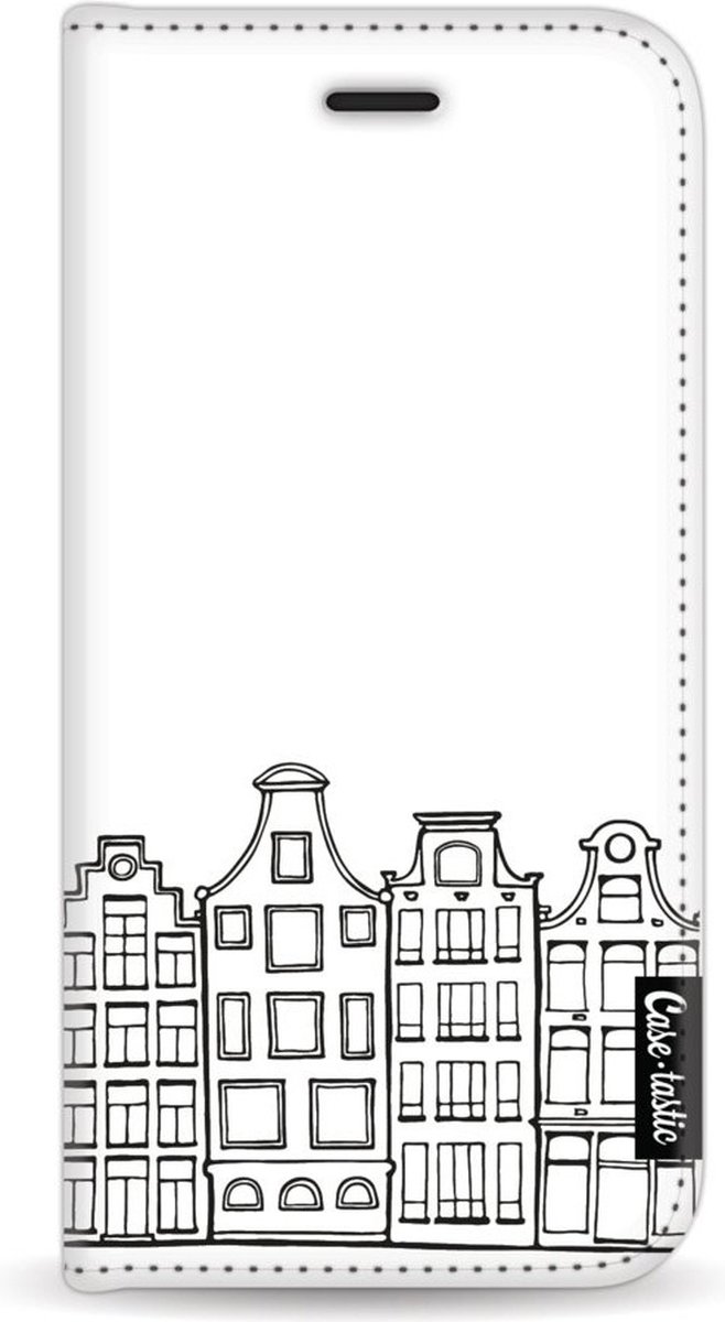 Casetastic Wallet Case White Apple iPhone 7 / 8 - Amsterdam Canal Houses