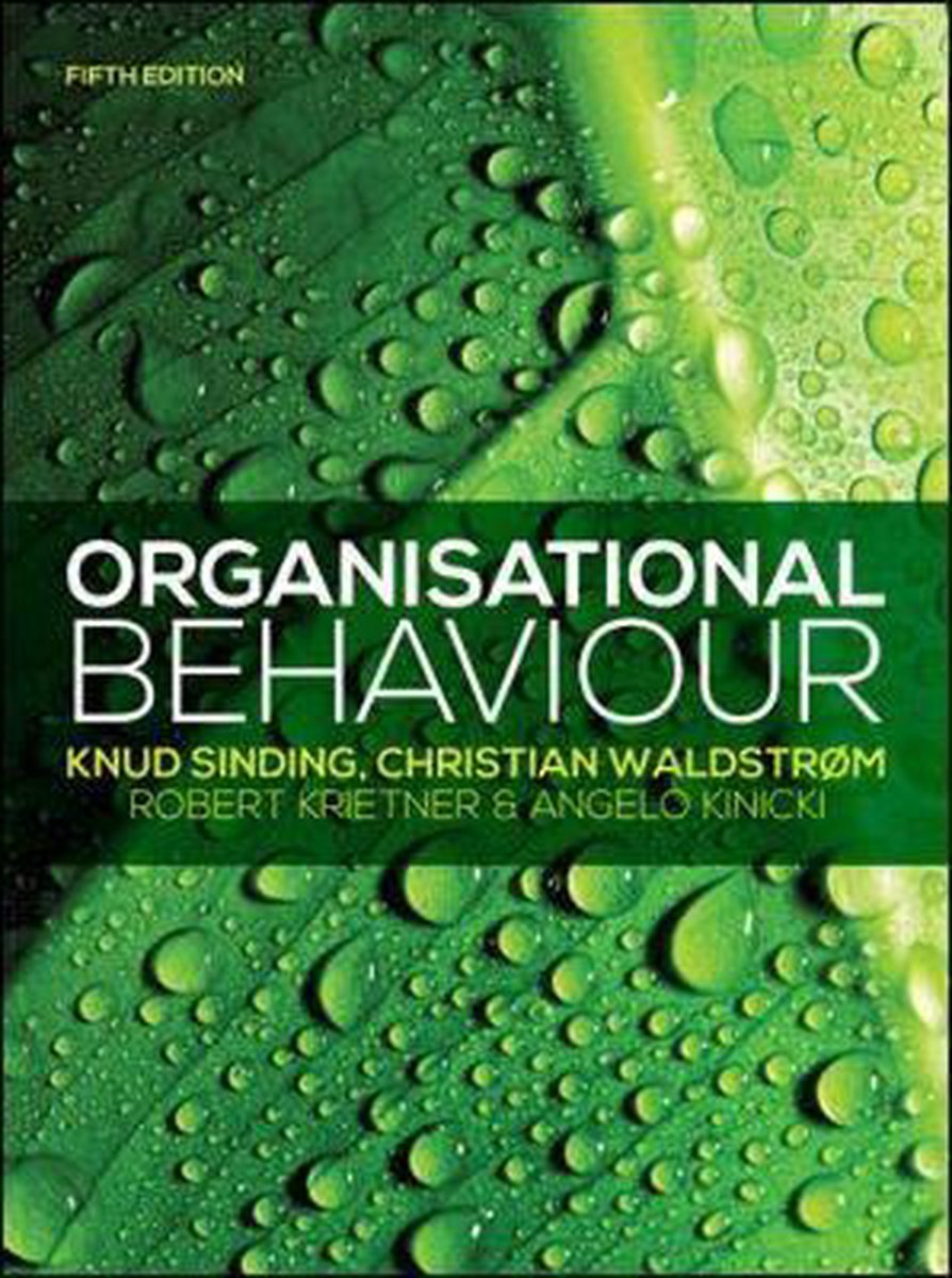 Organisational Behaviour - Knud Sinding