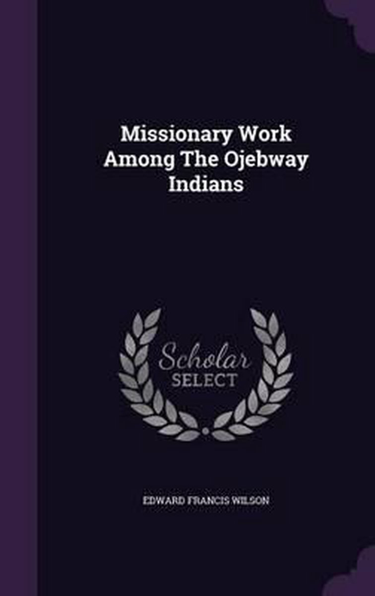 Missionary Work Among The Ojebway Indians van Edward Francis Wilson