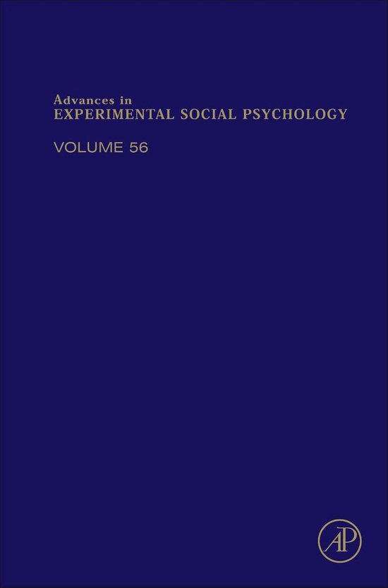 Advances in Experimental Social Psychology - cover