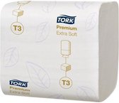 Tork Premium toiletpapier vouw 2-lgs wit 19x11 cm doos à 7560 vel (114276)