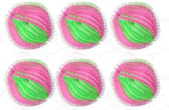 6 pièces boule de lavage anti-peluches / Balles de Machine à laver en Nylon  boules /