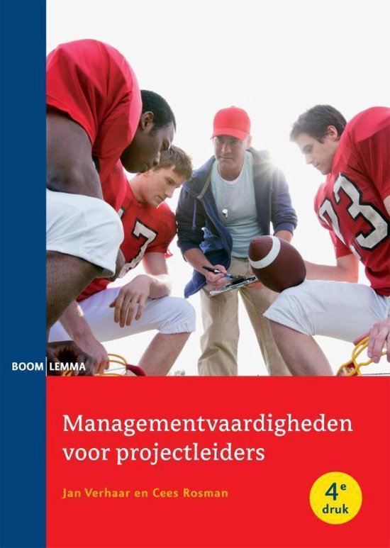Cover van het boek 'Managementvaardigheden voor projectleiders' van Jan Verhaar