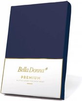 Bella Donna Premium Jersey Hoeslaken - Navy (0507)
