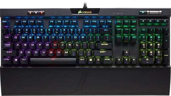donker verlangen Stier Corsair K70 RGB MK.2 - Mechanisch Gaming Toetsenbord - QWERTY - Cherry MX  Brown | bol.com