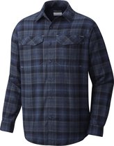 Columbia Silver Ridge Flannel Shirt - heren - blouse lange mouwen - M - blauw