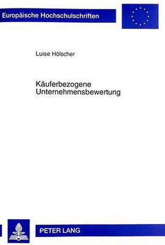 Käuferbezogene Unternehmensbewertung - cover