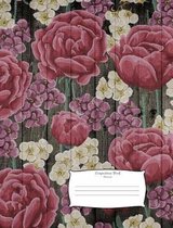 Composition Book Flowers