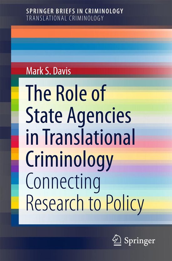 Law and Criminology (R0) - The Role of State Agencies in Tra ... - cover
