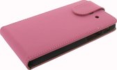 Huawei Ascend Y530 Premium Flipstyle Case Pink