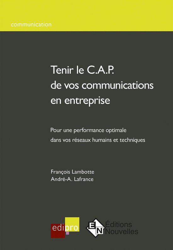 Tenir le C.A.P. de vos communications en entreprise - cover